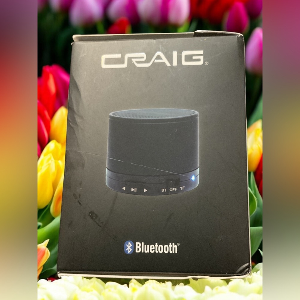 CRAIG Bluetooth Portable Speaker with WIRELESS Technology NWT